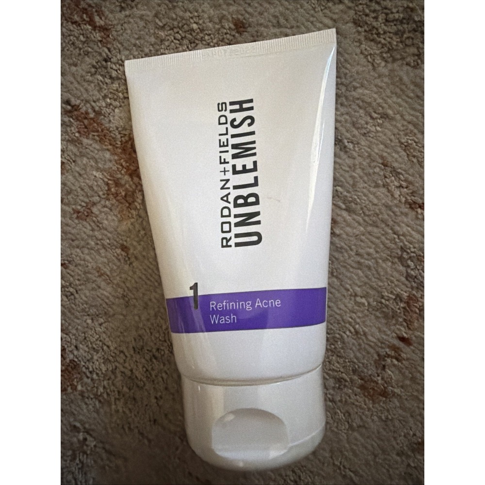 Rodan + Fields Unblemish Step 1 Gentle Exfoliating Acne Wash 4.2 Fl. Oz Sealed